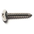 Midwest Fastener Sheet Metal Screw, #8 x 1 in, 18-8 Stainless Steel Truss Head Phillips Drive, 100 PK 51757